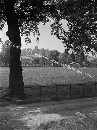 PROTESTANT CATHEDRAL  FROM PLAYING FIELDS